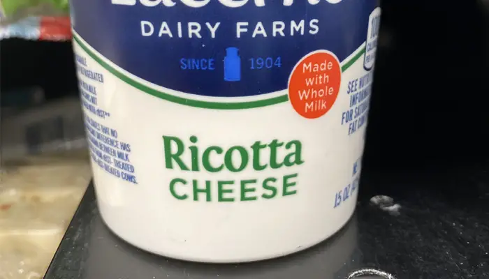 Ricotta Cheese Substitute